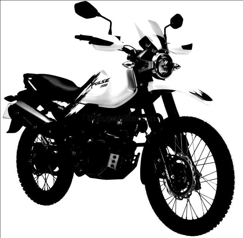 HERO MOTOCORP at Auto Expo 2018 6 xpulse 200cc bw
