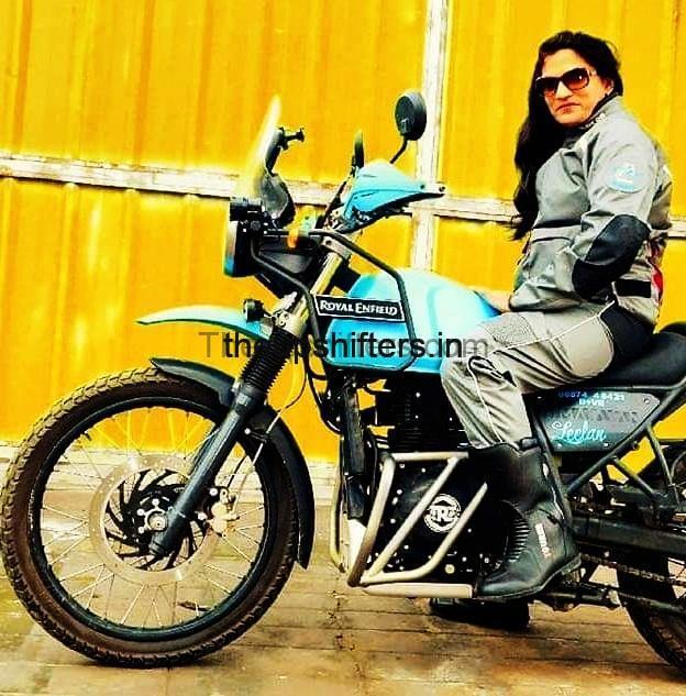 Royal Enfield Himalayan 2018 – Vaishali Bhagat Master (The Bikeress)