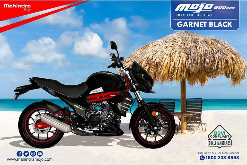 Mahindra Mojo BS6 Revealed 1 Mahindra Mojo BS6 Garnet Black