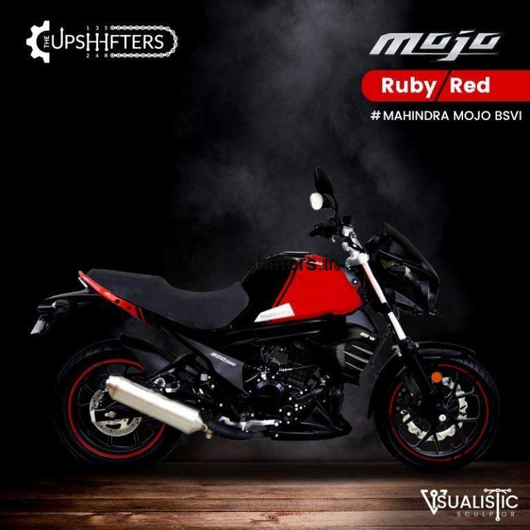 mahindra mojo bookings open - red