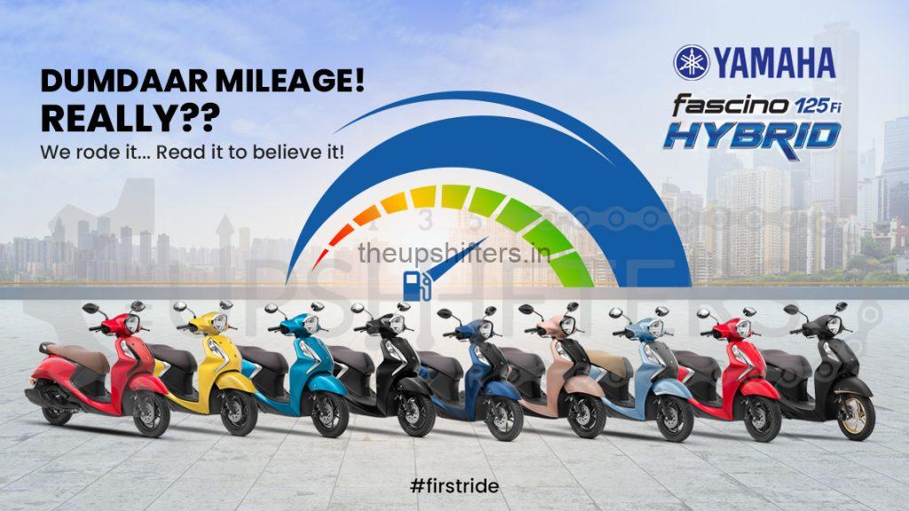 Yamaha Fascino 125 Fi Hybrid Review – First Ride be like