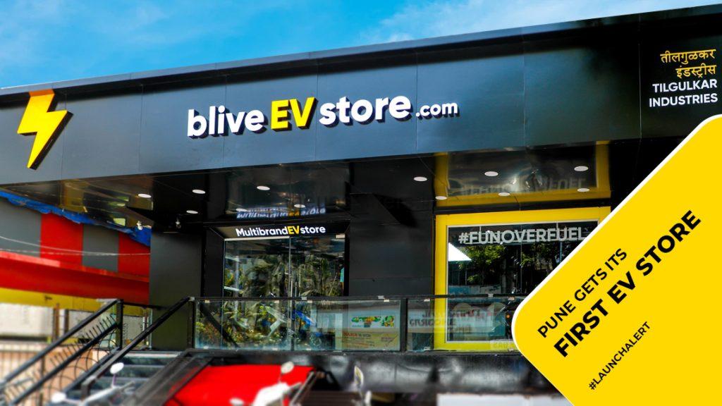 BLive Debuts in Pune – 1st ever Multi-brand EV Store offering best in class Experience