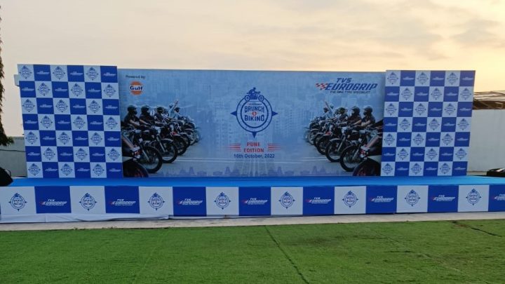 TVS Eurogrip 4th edition of ‘Brunch & Biking’ held in Pune