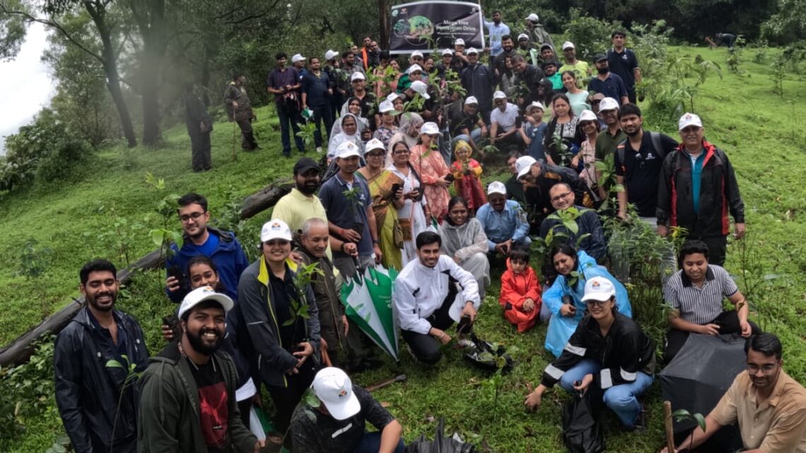 Tata Power Annual Plantation Drive: 250 Saplings planted in Mega Drive Tata Power Annual Plantation Drive: 250 Saplings planted in Mega Drive